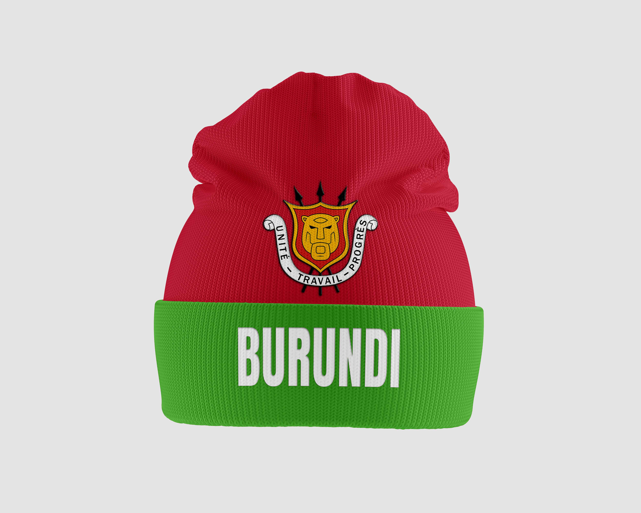 Africa Zone Winter Hat - Burundi Winter Hat A35