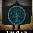 Viking Hooded Blanket - Viking Tree of Life PL