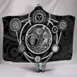 Steampunk Heart of Mechanic D Over Printed Hooded Blanket for Men and Women-ML