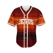 JESUS - THE CROSS AND THE CROWN OF THORNS BASEBALL SHIRT .CPD