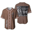 Personalized Name JESUS FAITH OVER FEAR BASEBALL SHIRT .CPD