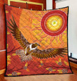 Aboriginal Decors Australian Gifts Eagle Sunset Quilt DD