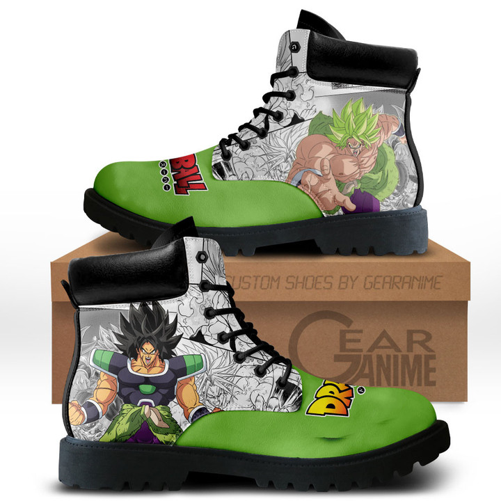 Dragon Ball Broly Boots Custom Manga Anime ShoesGear Anime