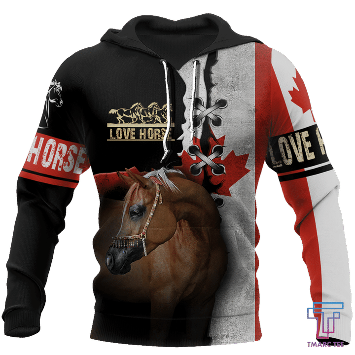 Love Horse D All over print for Men and Women shirt JJ