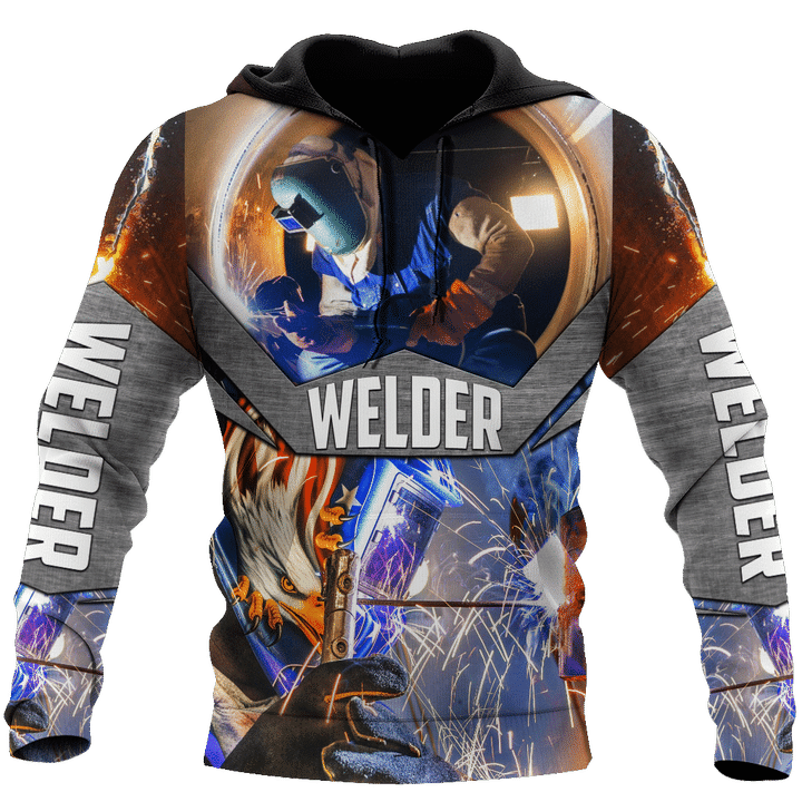Premium Welder All Over Printed Welding Shirts