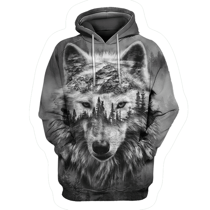 Wolf 3D All Over Printed Unisex Shirts KL26082204