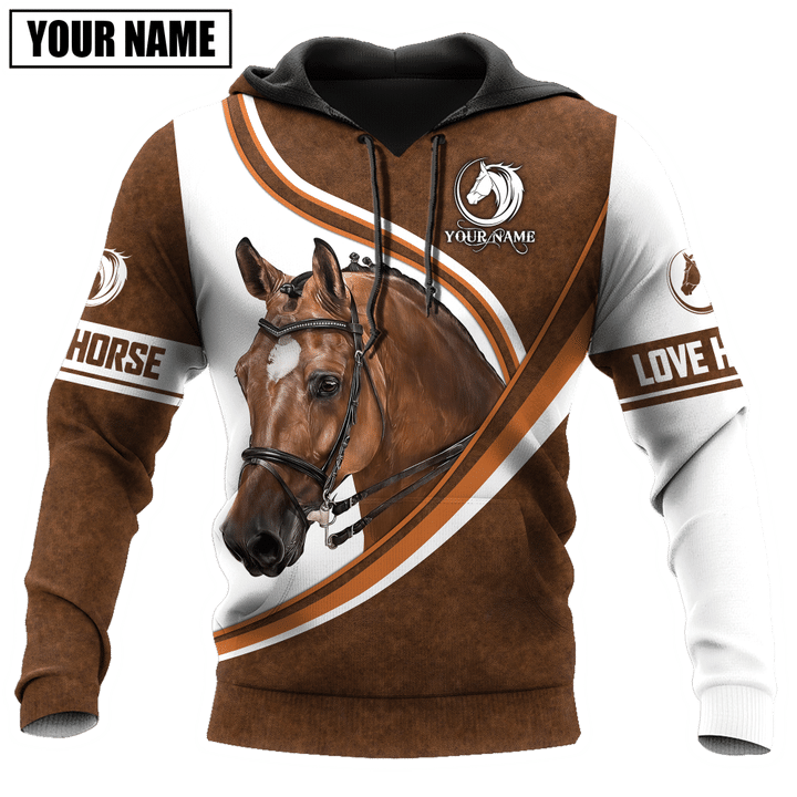 Personalized Name Thoroughbred Horse Unisex Shirts