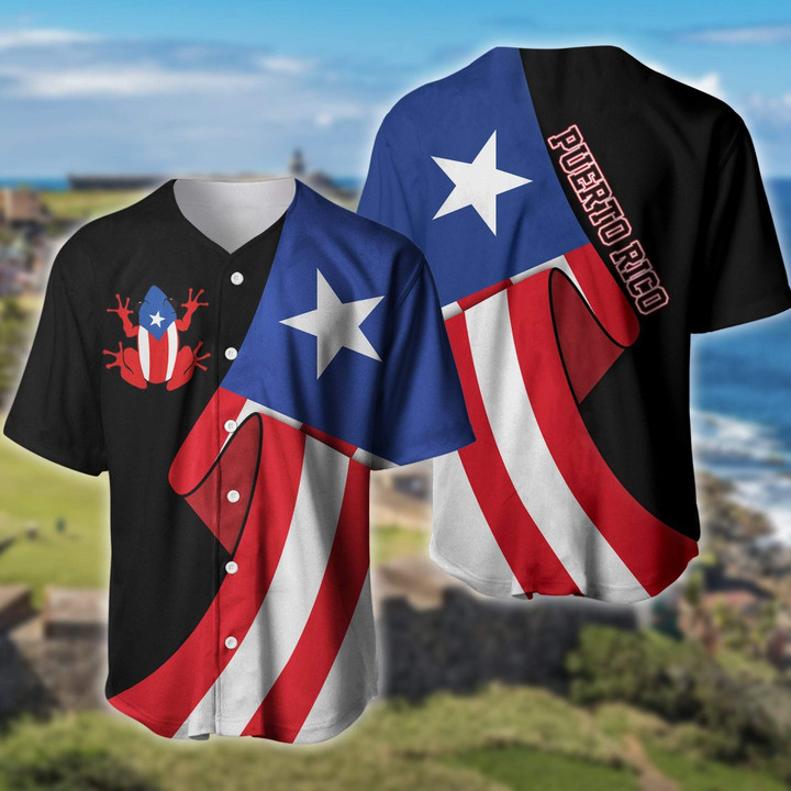 Puerto Rico Baseball Shirt For Men And Women
