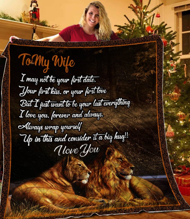 Lion's Love 3D Full Printing Sof and Warm Quilt