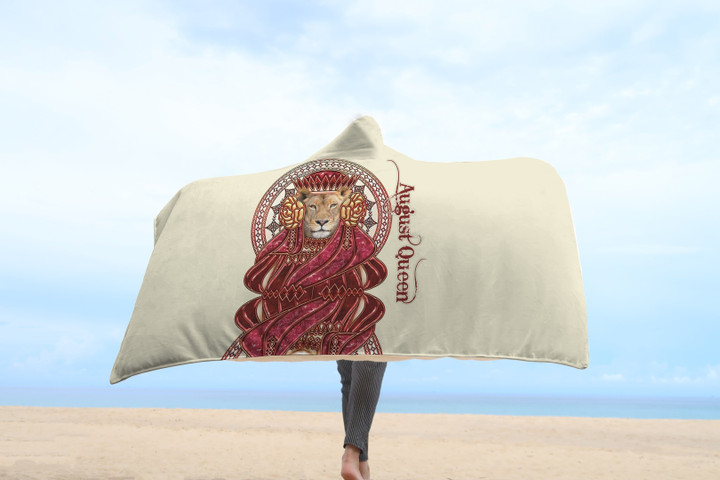 August Lion Queen 3D All Over Printed Shirt Blanket