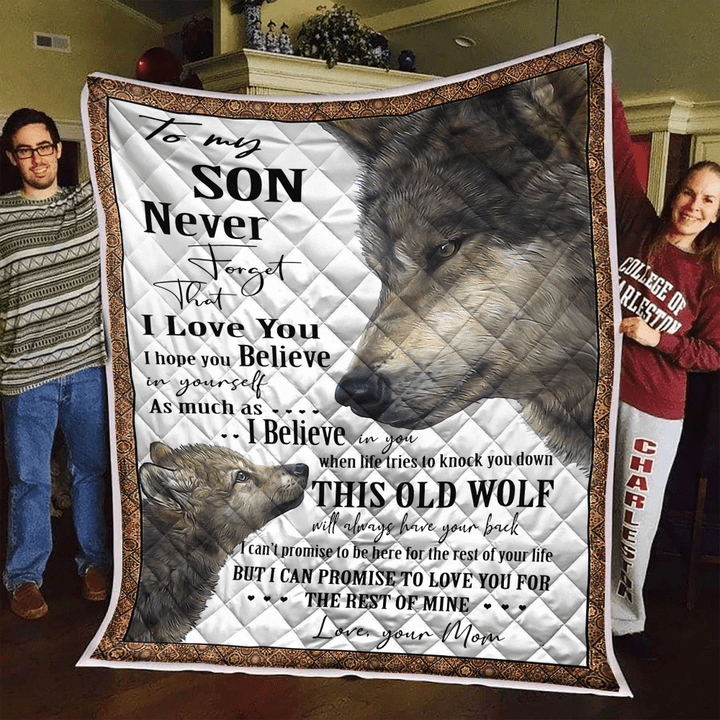 Wolf To My Son Quilt MH