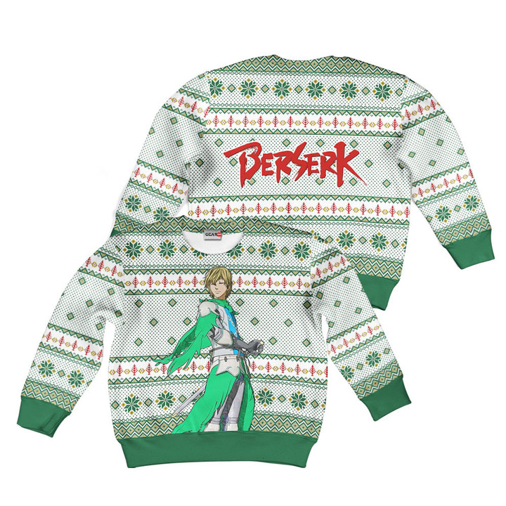 Berserk Serpico Kids Ugly Christmas Sweater Custom For Anime Fans VA0822 Gear Otaku