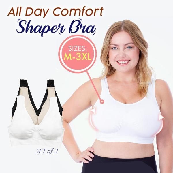 All Day Comfort Shaper Bra (Set of 3)