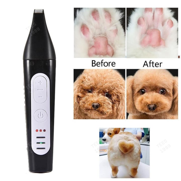 2-in-1 Dog Nail Grinder Pet Electric Clippers