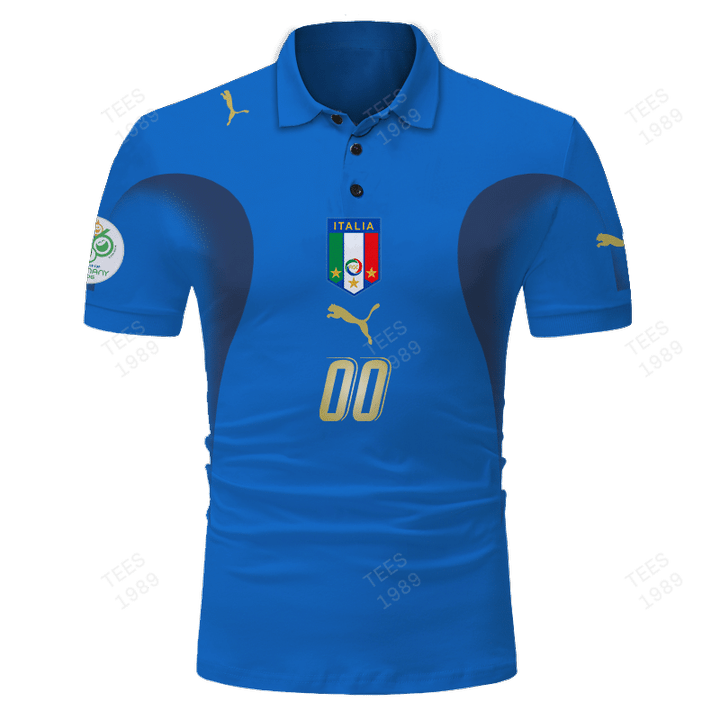 Italy 2006 - CUSTOM NAME AND NUMBER - HOT SALE 3D PRINTED