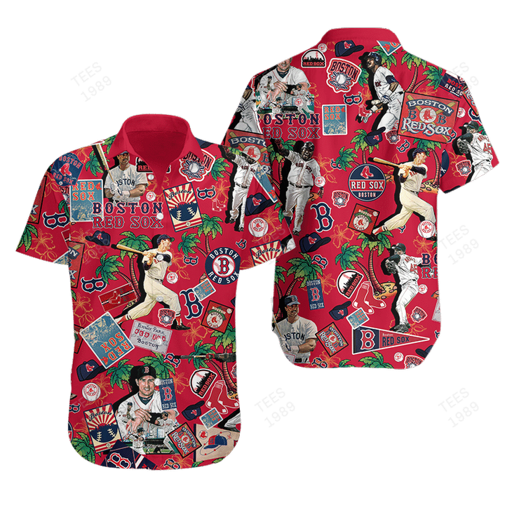 Red Sox - v1 - Hawaiian Shirt - HOT SALE HAWAIIAN SHIRT