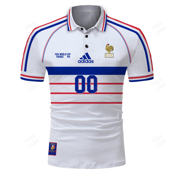 France 1998 v2 - CUSTOMIZE NAME AND NUMBER - HOT SALE 3D PRINTED