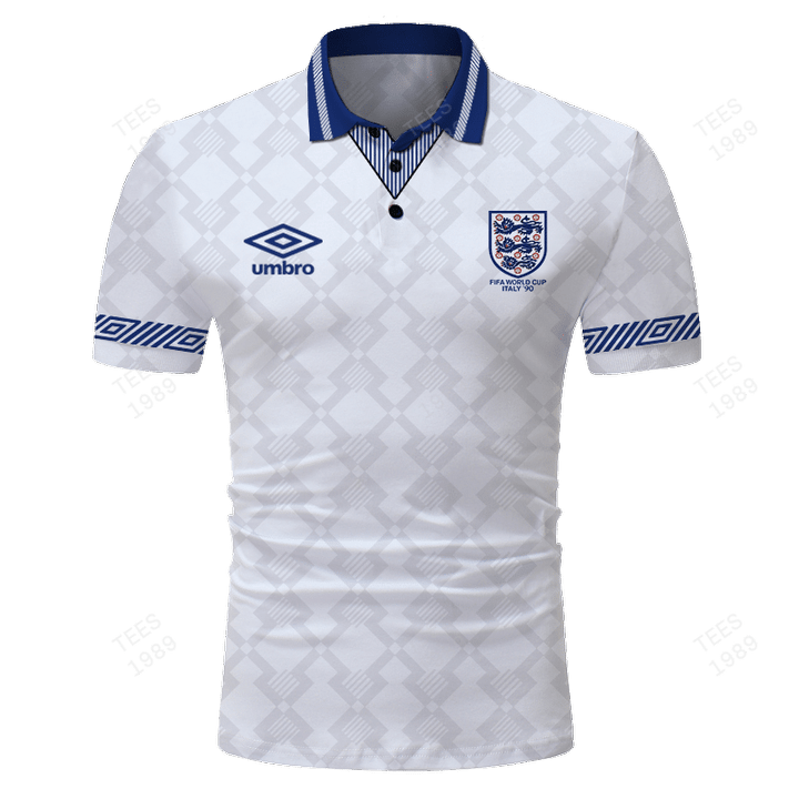 England 1990 World Cup Finals Retro Football - CUSTOMIZE NAME AND NUMBER - HOT SALE 3D PRINTED
