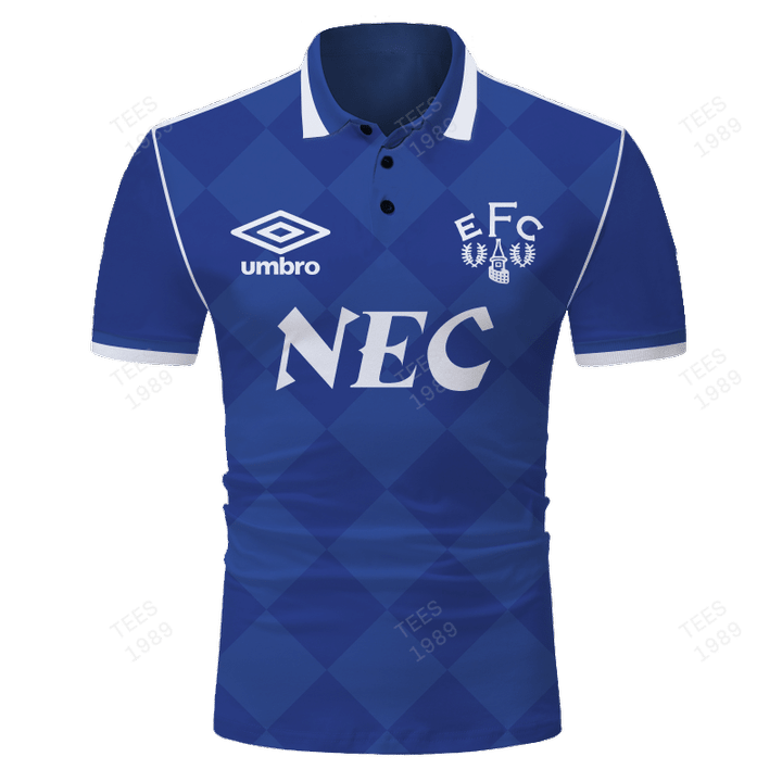 Everton 1987 Retro Football - CUSTOMIZE NAME AND NUMBER - HOT SALE 3D PRINTED
