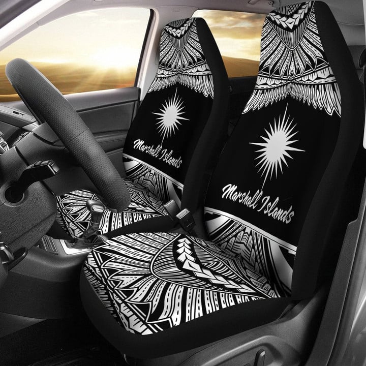 AIO Pride Marshall Islands Polynesian Car Seat Cover - Pride White Version