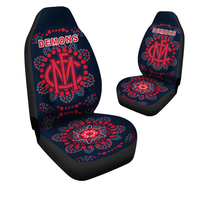 AIO Pride Demons Football Car Seat Cover Melbourne Indigenous