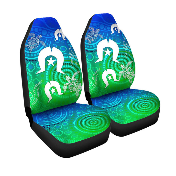 AIO Pride Aboriginal Torres Strait Islands Car Seat Cover Simple Style
