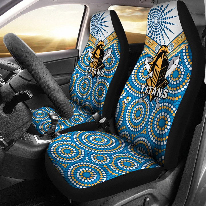 AIO Pride Titans Knight Car Seat Cover Gold Coast