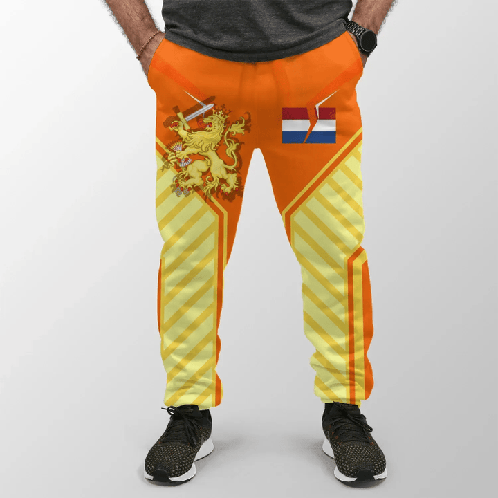 AIO Pride Netherlands Lion Coat Of Arms King'S Day Jogger Pant (Women'S/Men'S)