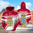 AIO Pride - Denmark Painting Style Unisex Adult Hoodies