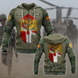 AIO Pride - Customize Spanish Army 02 Unisex Adult Hoodies