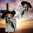 AIO Pride - Beagle Talk To God 3D Unisex Adult Shirts