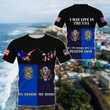 AIO Pride - America My Home -  Puerto Rico My Blood Eagle Unisex Adult Shirts