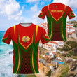 AIO Pride - Customize Portugal Coat Of Arms Unisex Adult Shirts