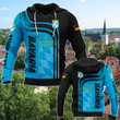AIO Pride - Customize Bavaria Flag Unisex Adult Hoodies