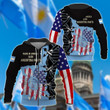 AIO Pride - Made In America With Argentina Parts DNA Unisex Adult Hoodies