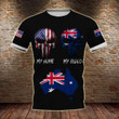 AIO Pride - American My Home Australian My Blood Unisex Adult Shirts