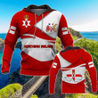 AIO Pride - Northern Ireland Flag & Coat Of Arms 3D Unisex Adult Shirts