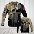 AIO Pride - Customize British Army Skull Camo V2 Unisex Adult Hoodies