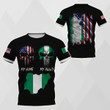 AIO Pride - American My Home Nigerian My Blood Unisex Adult Shirts