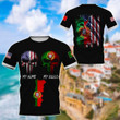 AIO Pride - American My Home Portuguese My Blood Unisex Adult Shirts