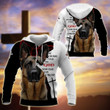 AIO Pride - German Shepherd Talk To God 3D Unisex Adult Shirts