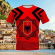 AIO Pride - Customize Name Albania 3D Unisex Adult Shirts