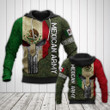 AIO Pride - Customize Mexican Army Skull Camo Unisex Adult Hoodies