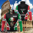 AIO Pride - Customize Italy Skull Special Unisex Adult Neck Gaiter Hoodie