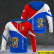 AIO Pride - Customize Puerto Rico Coat Of Arms Version Unisex Adult Hoodies
