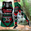 AIO Pride - March Women With Mexican Blood Hollow Tank Top Or Legging