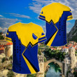 AIO Pride - Bosnia And Herzegovina Lightning Unisex Adult Shirts