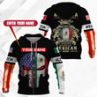 AIO Pride - Customize America Living Legend But The Real Legends Are Born With Mexican Blood Unisex Adult Hoodies