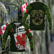 AIO Pride - Customize Canada Army Camo Unisex Adult Hoodies