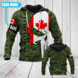 AIO Pride - Customize Canadian Army Skull Unisex Adult Hoodies